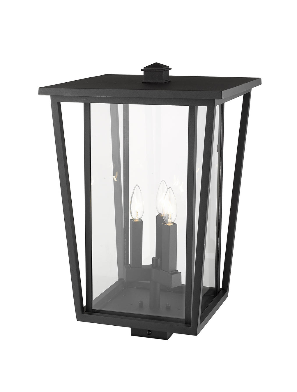Z-Lite - 571PHXLS-BK - Three Light Outdoor Post Mount Fixture - Seoul - Black