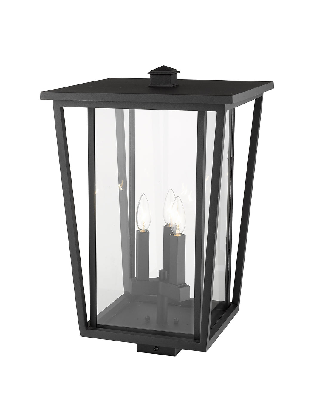 Z-Lite - 571PHXLS-BK - Three Light Outdoor Post Mount Fixture - Seoul - Black