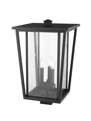 Z-Lite - 571PHXLS-BK - Three Light Outdoor Post Mount Fixture - Seoul - Black