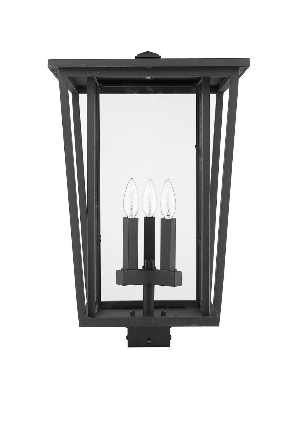 Z-Lite - 571PHXLS-BK - Three Light Outdoor Post Mount Fixture - Seoul - Black