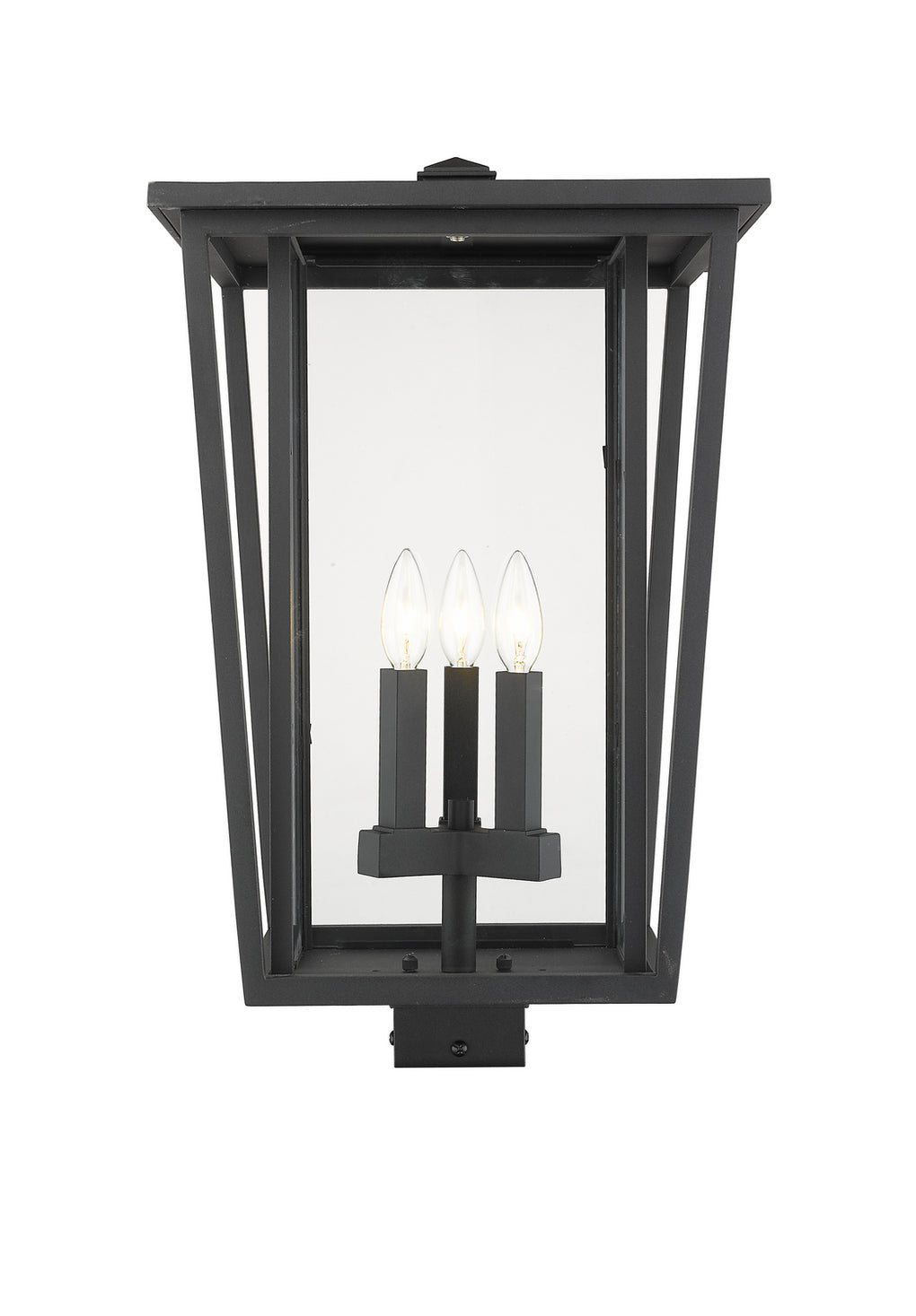 Z-Lite - 571PHXLS-BK - Three Light Outdoor Post Mount Fixture - Seoul - Black