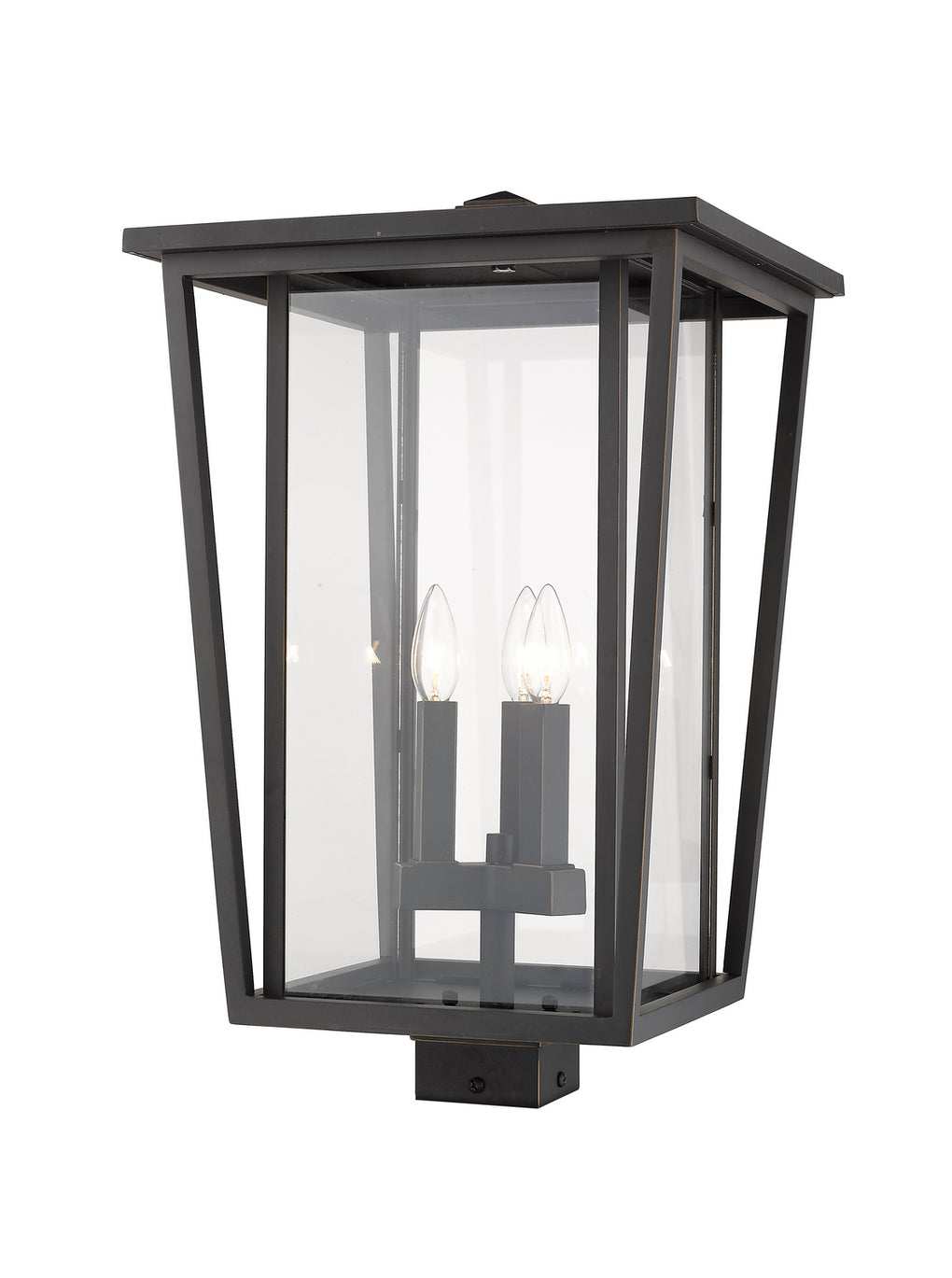 Z-Lite - 571PHXLS-ORB - Three Light Outdoor Post Mount Fixture - Seoul - Oil Rubbed Bronze
