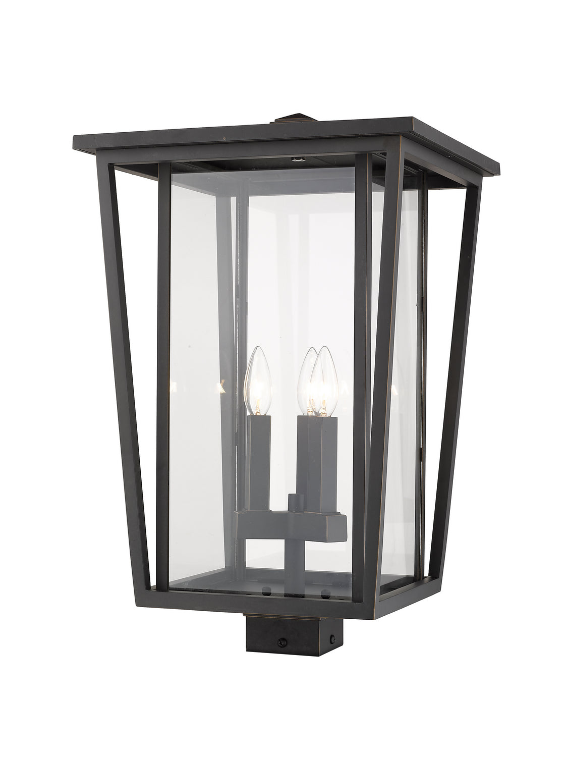 Z-Lite - 571PHXLS-ORB - Three Light Outdoor Post Mount Fixture - Seoul - Oil Rubbed Bronze