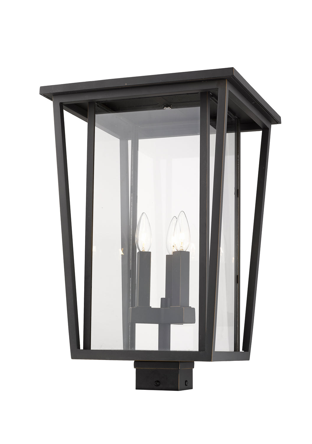 Z-Lite - 571PHXLS-ORB - Three Light Outdoor Post Mount Fixture - Seoul - Oil Rubbed Bronze