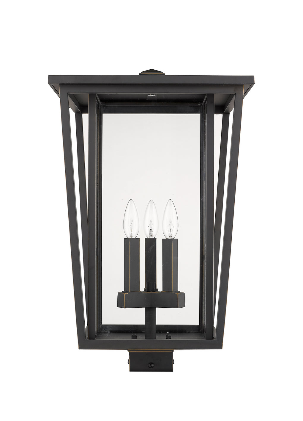 Z-Lite - 571PHXLS-ORB - Three Light Outdoor Post Mount Fixture - Seoul - Oil Rubbed Bronze