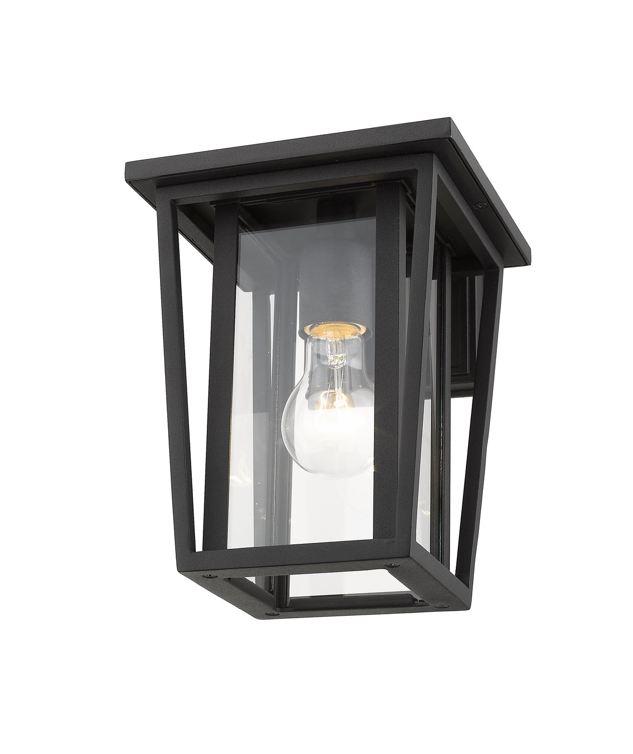 Z-Lite - 571S-BK - One Light Outdoor Wall Mount - Seoul - Black