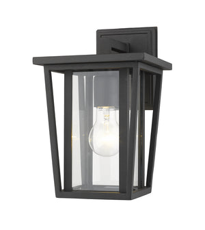 Z-Lite - 571S-BK - One Light Outdoor Wall Light - Seoul - Black