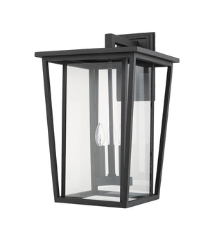 Z-Lite - 571XL-BK - Three Light Outdoor Wall Light - Seoul - Black