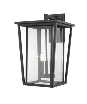 Z-Lite - 571XL-BK - Three Light Outdoor Wall Light - Seoul - Black