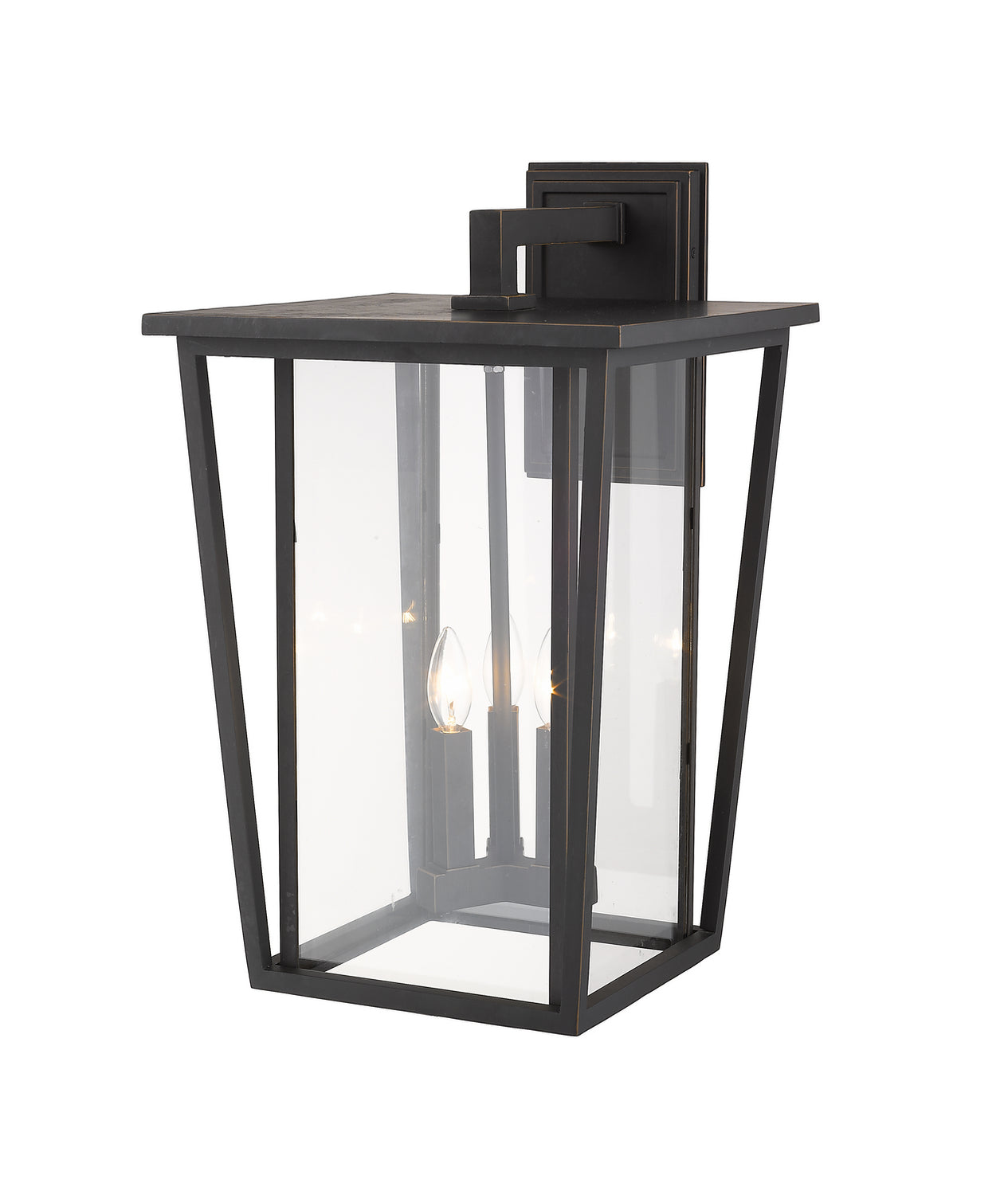 Z-Lite - 571XL-ORB - Three Light Outdoor Wall Light - Seoul - Oil Rubbed Bronze