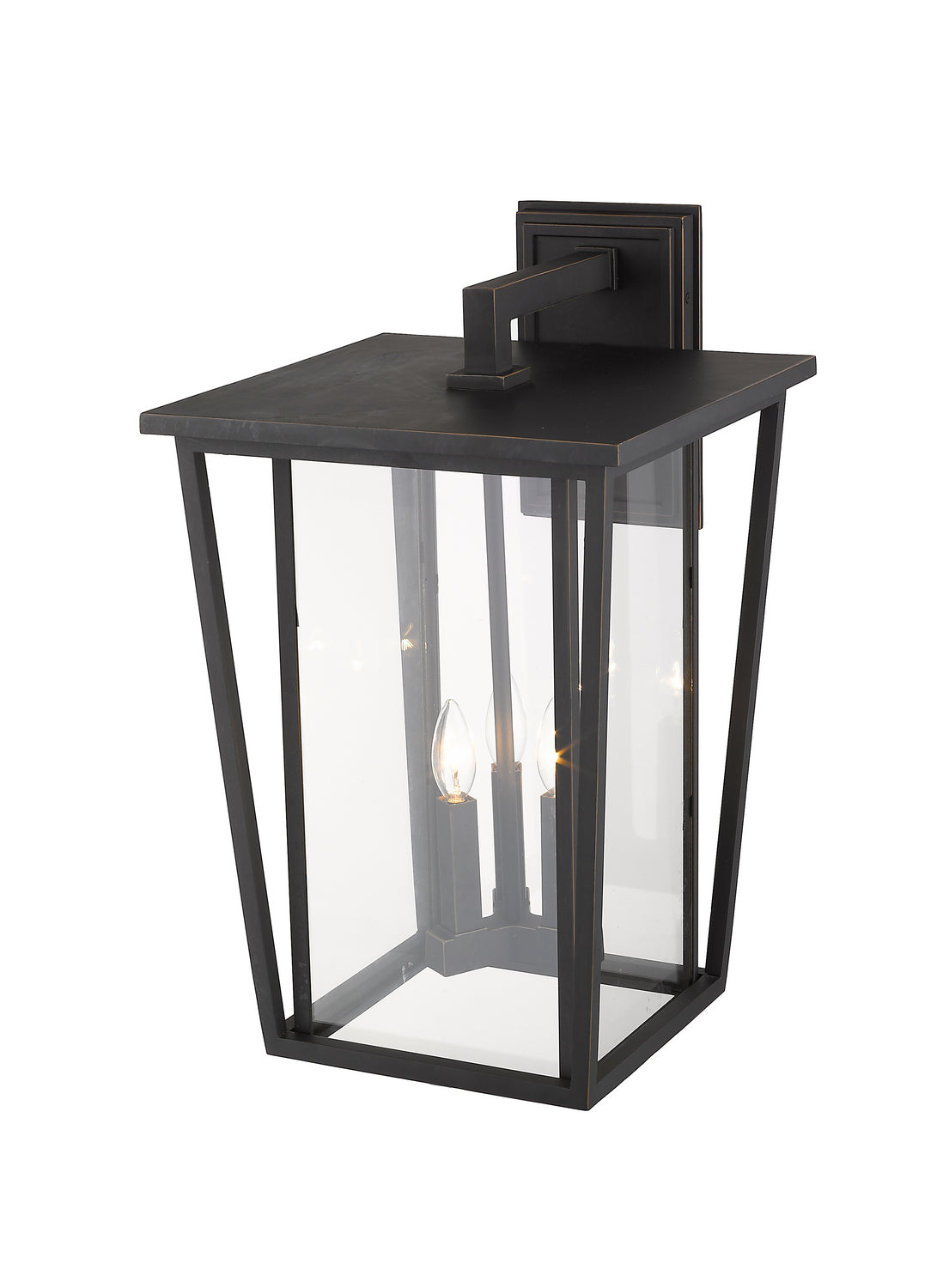 Z-Lite - 571XL-ORB - Three Light Outdoor Wall Light - Seoul - Oil Rubbed Bronze