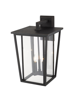 Z-Lite - 571XL-ORB - Three Light Outdoor Wall Light - Seoul - Oil Rubbed Bronze