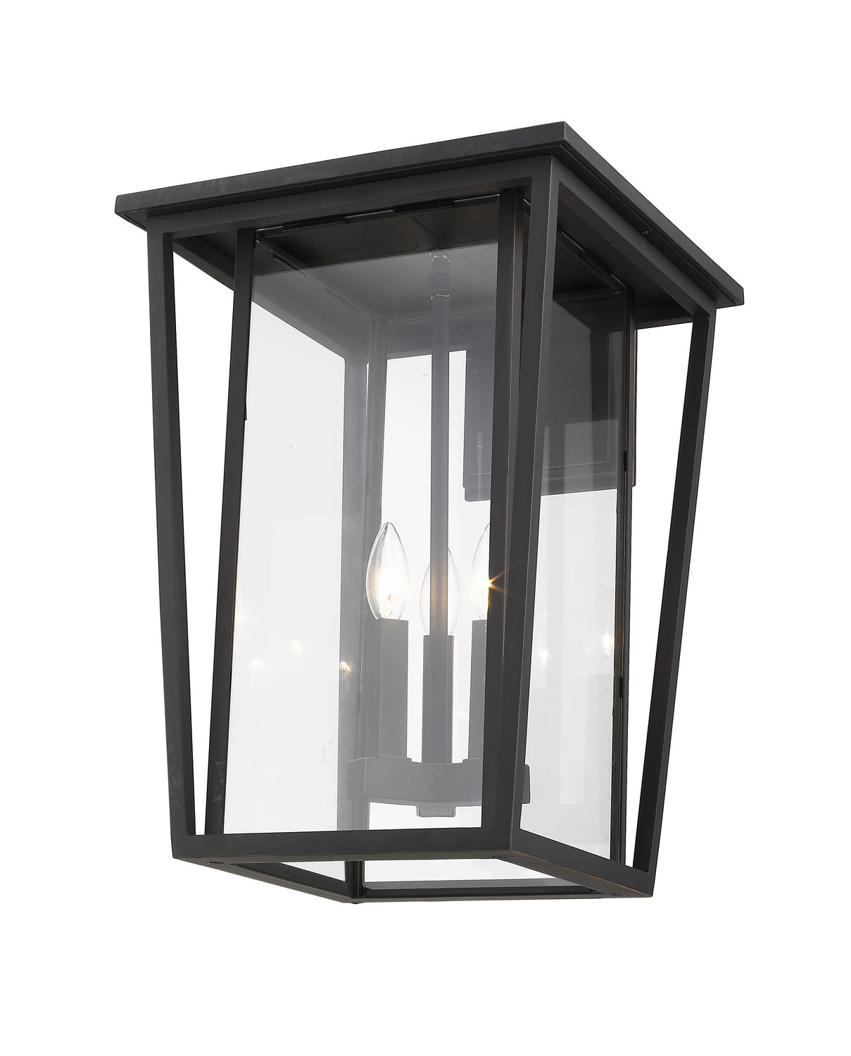 Z-Lite - 571XL-ORB - Three Light Outdoor Wall Light - Seoul - Oil Rubbed Bronze
