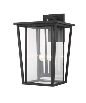 Z-Lite - 571XL-ORB - Three Light Outdoor Wall Light - Seoul - Oil Rubbed Bronze