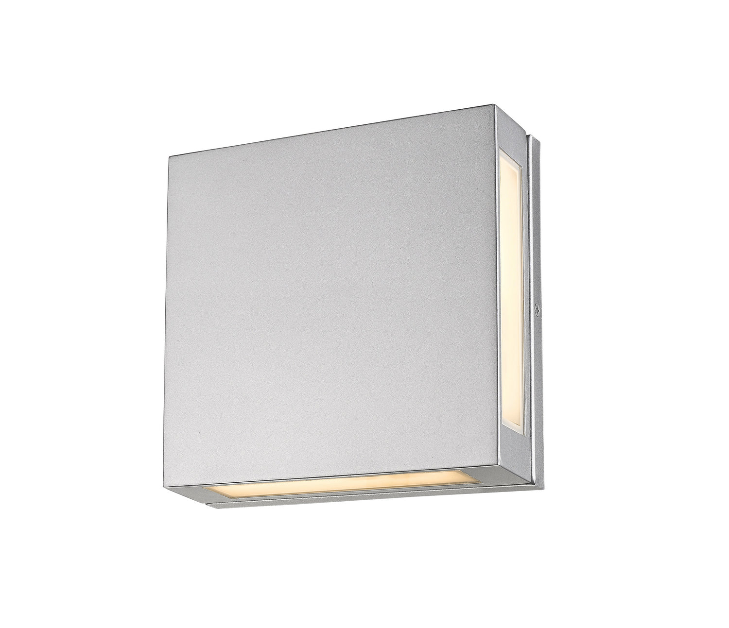 Z-Lite - 572B-SL-LED - LED Outdoor Wall Mount - Quadrate - Silver