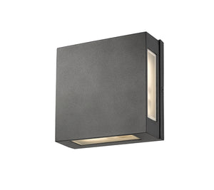 Z-Lite - 572S-BK-LED - LED Outdoor Wall Mount - Quadrate - Black