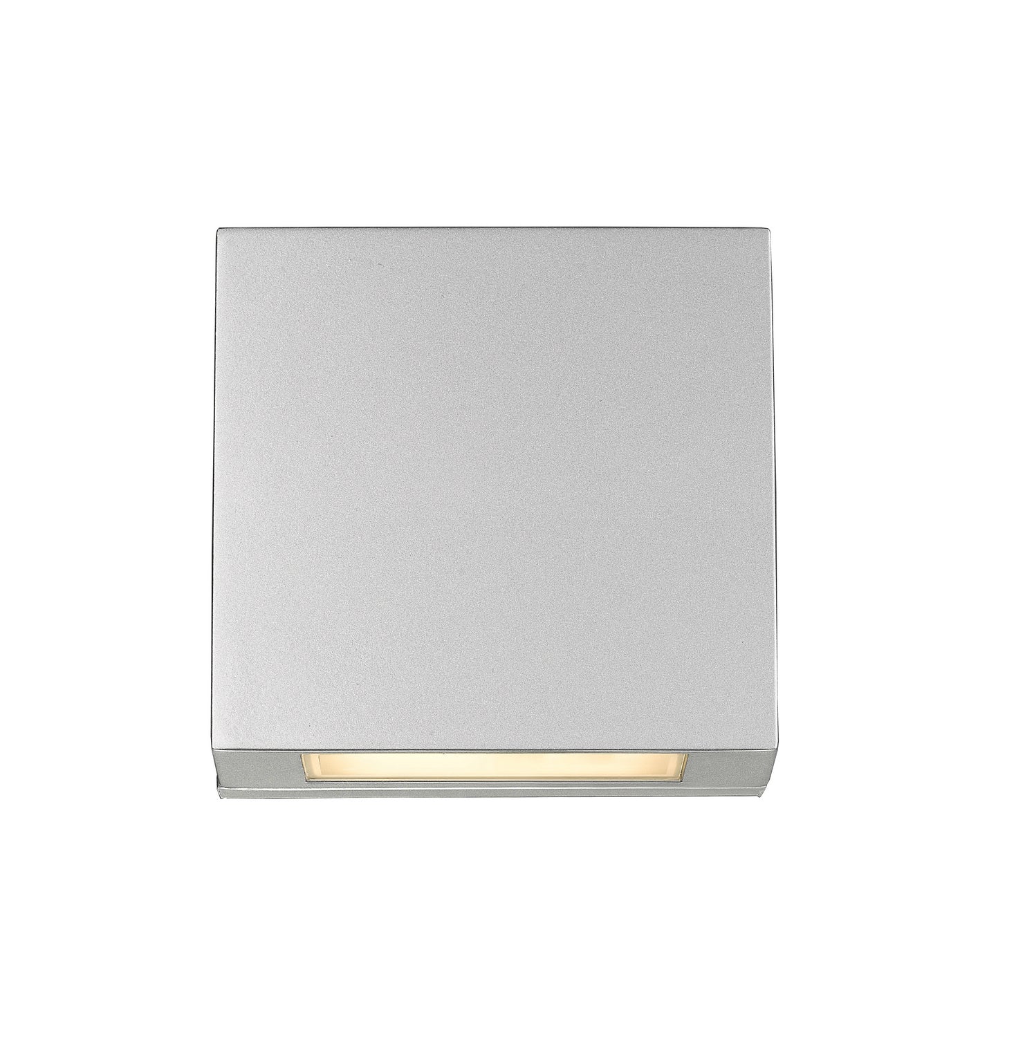 Z-Lite - 572S-SL-LED - LED Outdoor Wall Mount - Quadrate - Silver