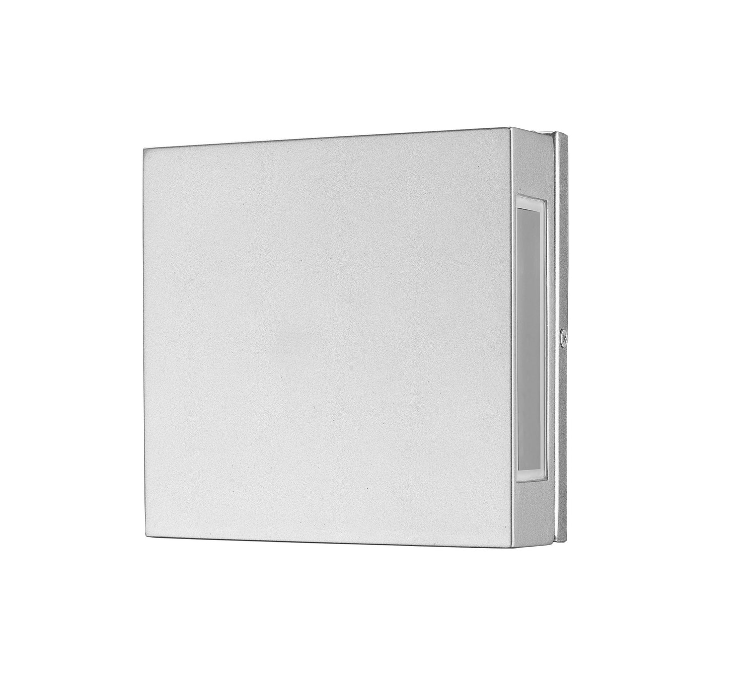 Z-Lite - 572S-SL-LED - LED Outdoor Wall Mount - Quadrate - Silver