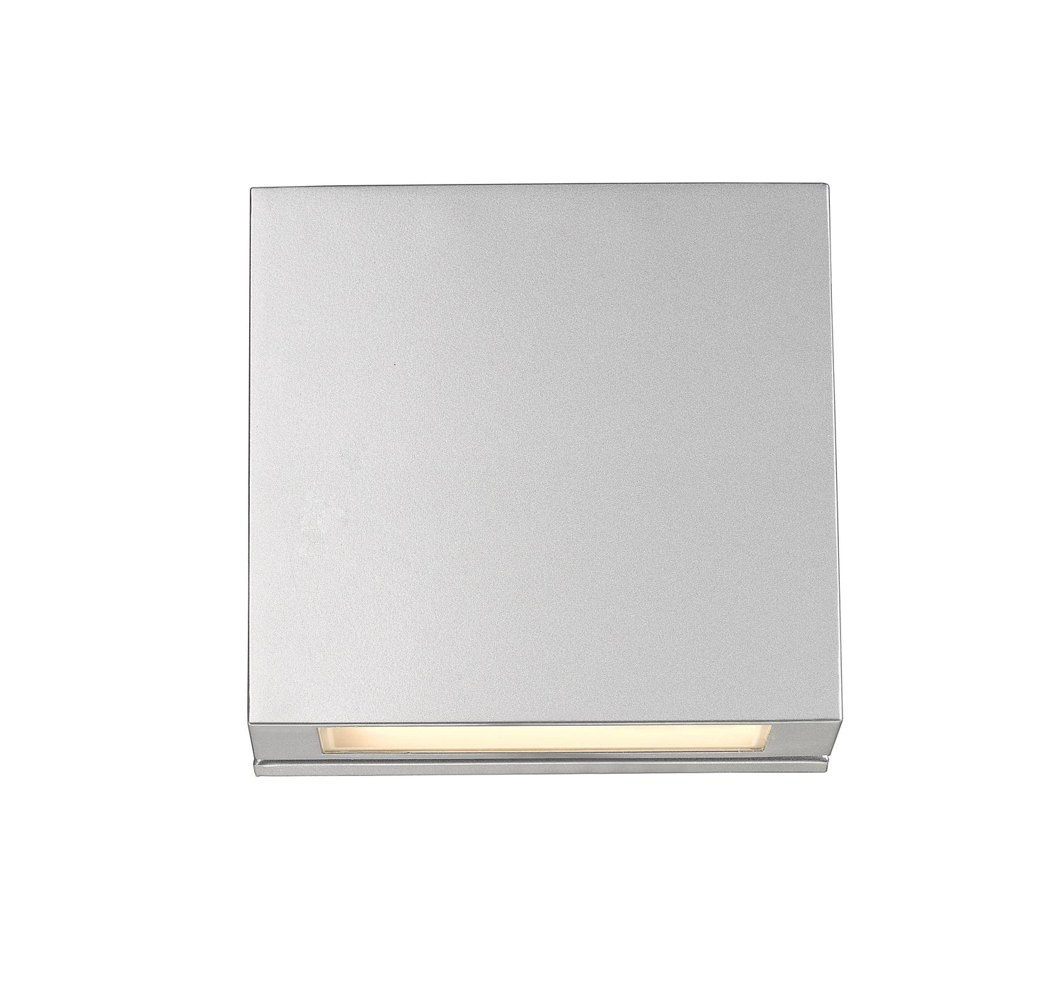 Z-Lite - 573B-SL-LED - LED Outdoor Wall Mount - Quadrate - Silver