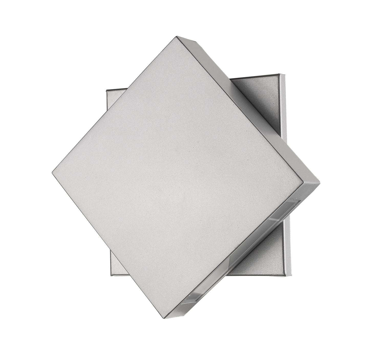 Z-Lite - 573B-SL-LED - LED Outdoor Wall Mount - Quadrate - Silver