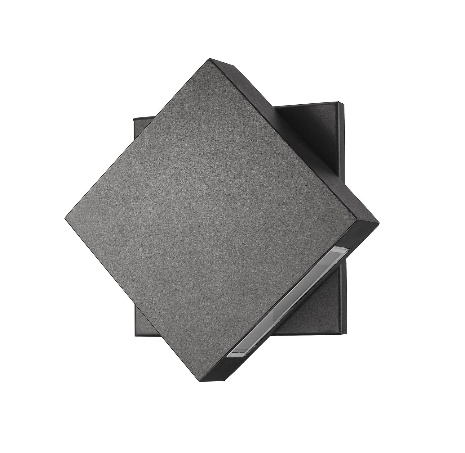 Z-Lite - 573S-BK-LED - LED Outdoor Wall Mount - Quadrate - Black