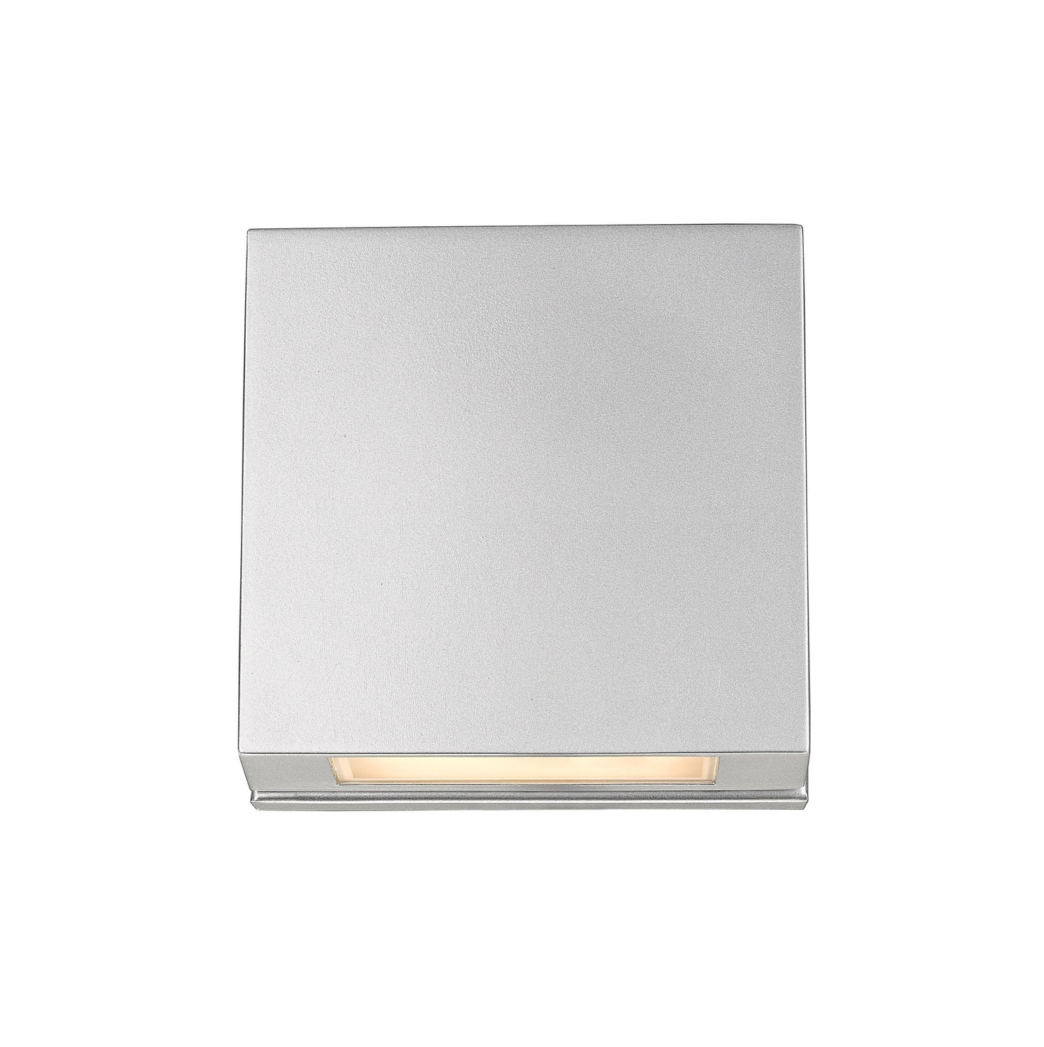 Z-Lite - 573S-SL-LED - LED Outdoor Wall Mount - Quadrate - Silver