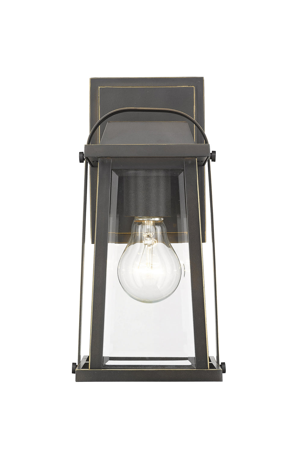 Z-Lite - 574S-ORB - One Light Outdoor Wall Light - Millworks - Oil Rubbed Bronze