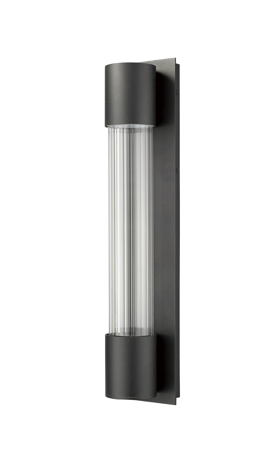 Z-Lite - 575B-BK-LED - LED Outdoor Wall Mount - Striate - Black