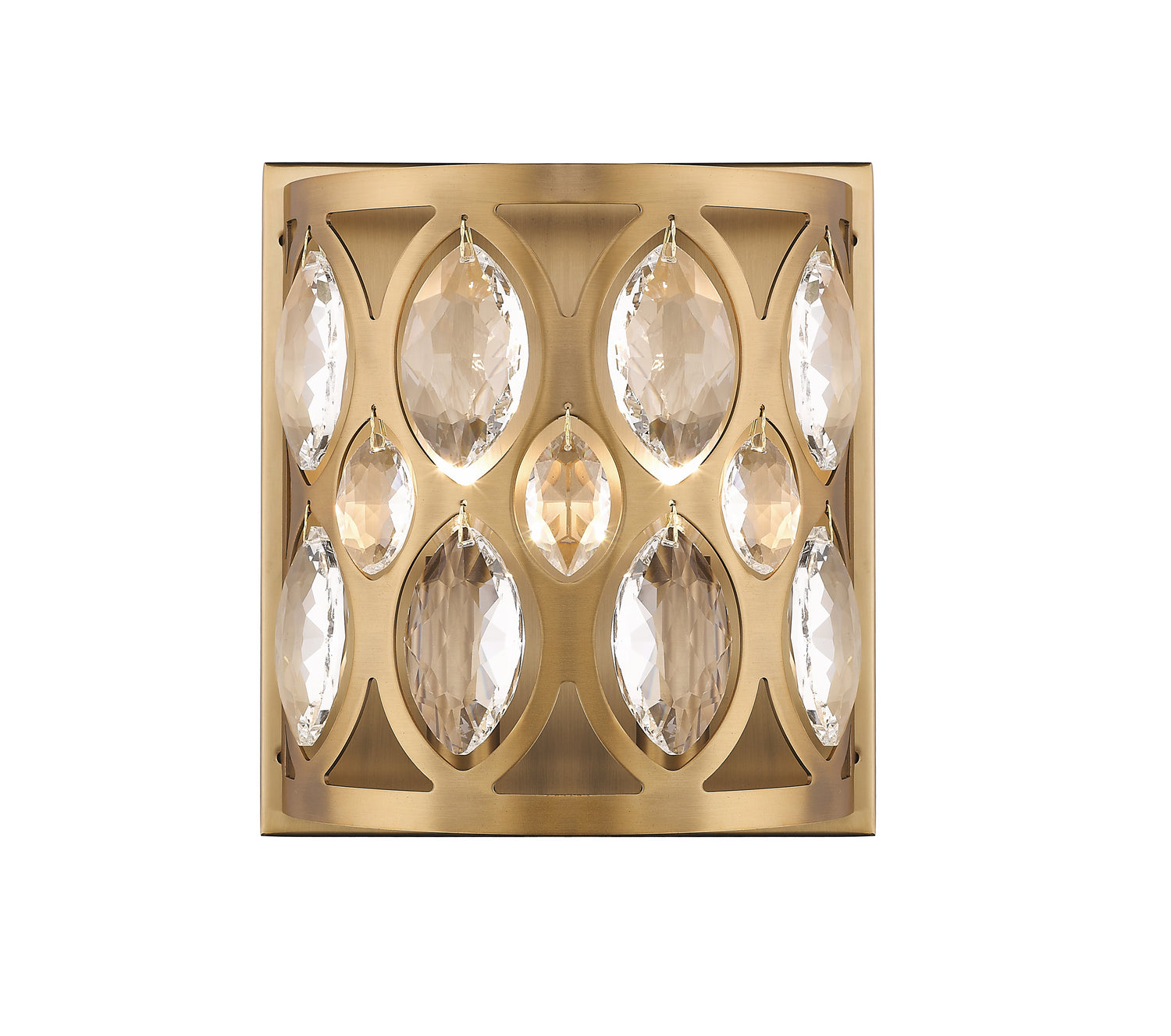 Z-Lite - 6010-2S-HB - Two Light Wall Sconce - Dealey - Heirloom Brass