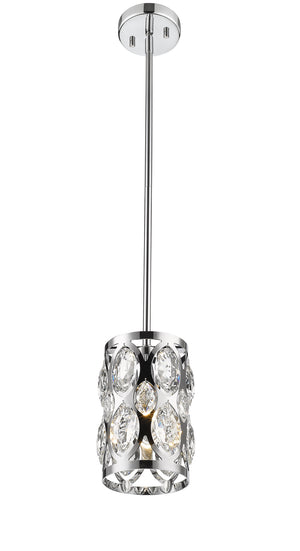 Z-Lite - 6010MP-CH - One Light Pendant - Dealey - Chrome