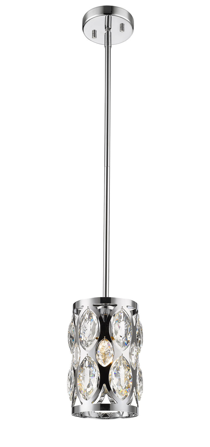 Z-Lite - 6010MP-CH - One Light Pendant - Dealey - Chrome