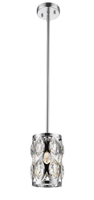 Z-Lite - 6010MP-CH - One Light Pendant - Dealey - Chrome