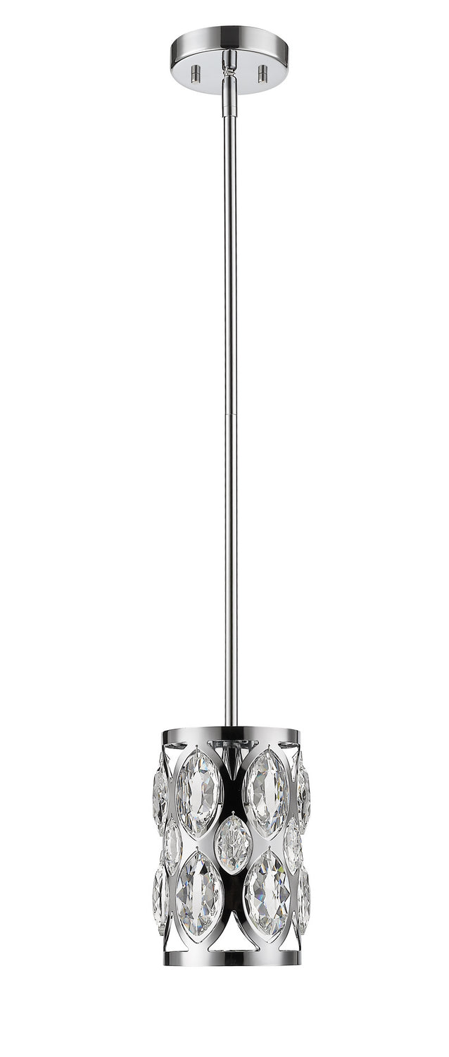 Z-Lite - 6010MP-CH - One Light Pendant - Dealey - Chrome