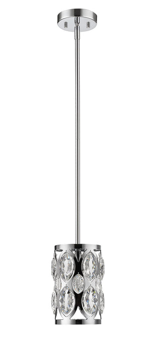 Z-Lite - 6010MP-CH - One Light Pendant - Dealey - Chrome