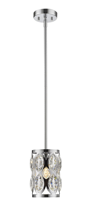 Z-Lite - 6010MP-CH - One Light Pendant - Dealey - Chrome