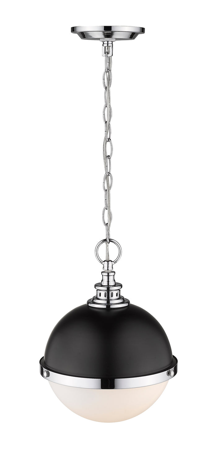 Z-Lite - 619MP-MB-CH - Two Light Pendant - Peyton - Matte Black / Chrome