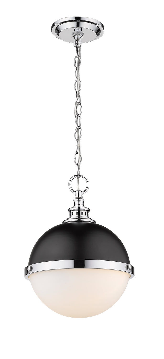 Z-Lite - 619MP-MB-CH - Two Light Pendant - Peyton - Matte Black / Chrome