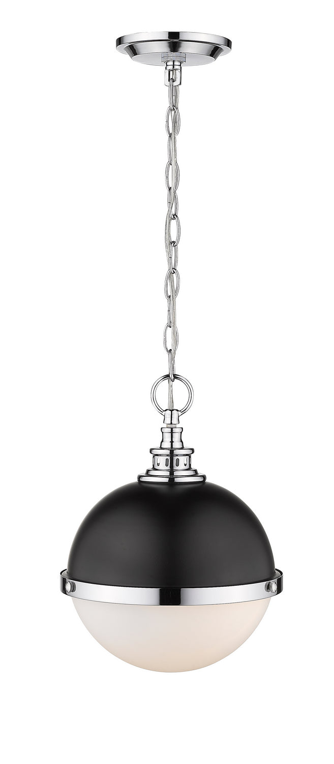 Z-Lite - 619MP-MB-CH - Two Light Pendant - Peyton - Matte Black / Chrome