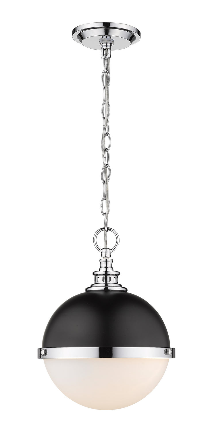 Z-Lite - 619MP-MB-CH - Two Light Pendant - Peyton - Matte Black / Chrome