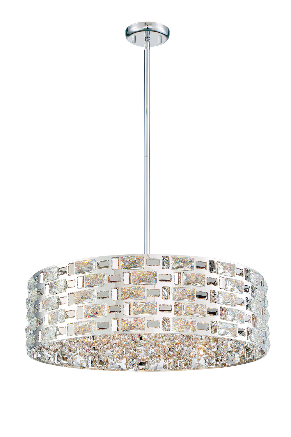 Z-Lite - 912P24-CH - Seven Light Chandelier - Aludra - Chrome