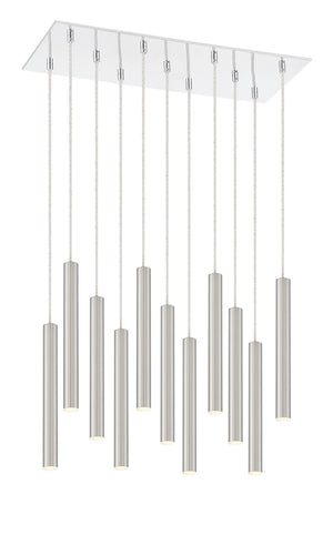 Z-Lite - 917MP12-BN-LED-11LCH - LED Chandelier - Forest - Chrome