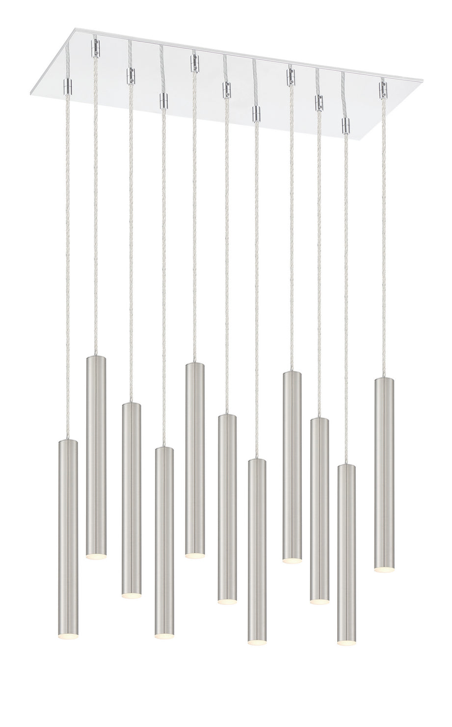 Z-Lite - 917MP12-BN-LED-11LCH - LED Chandelier - Forest - Chrome