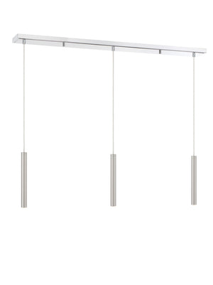 Z-Lite - 917MP12-BN-LED-3LCH - LED Linear Chandelier - Forest - Chrome