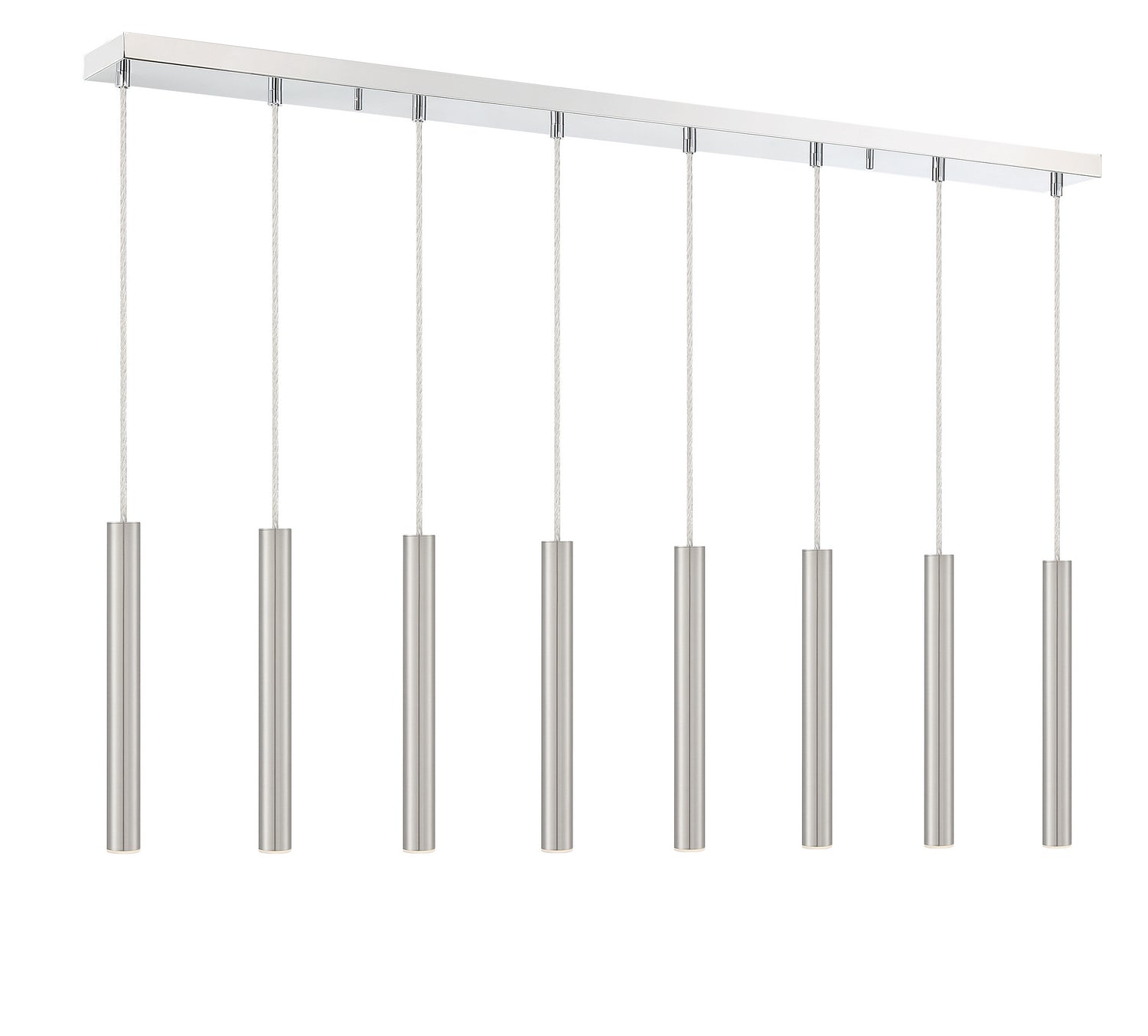 Z-Lite - 917MP12-BN-LED-8LCH - LED Linear Chandelier - Forest - Chrome