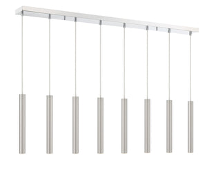 Z-Lite - 917MP12-BN-LED-8LCH - LED Linear Chandelier - Forest - Chrome