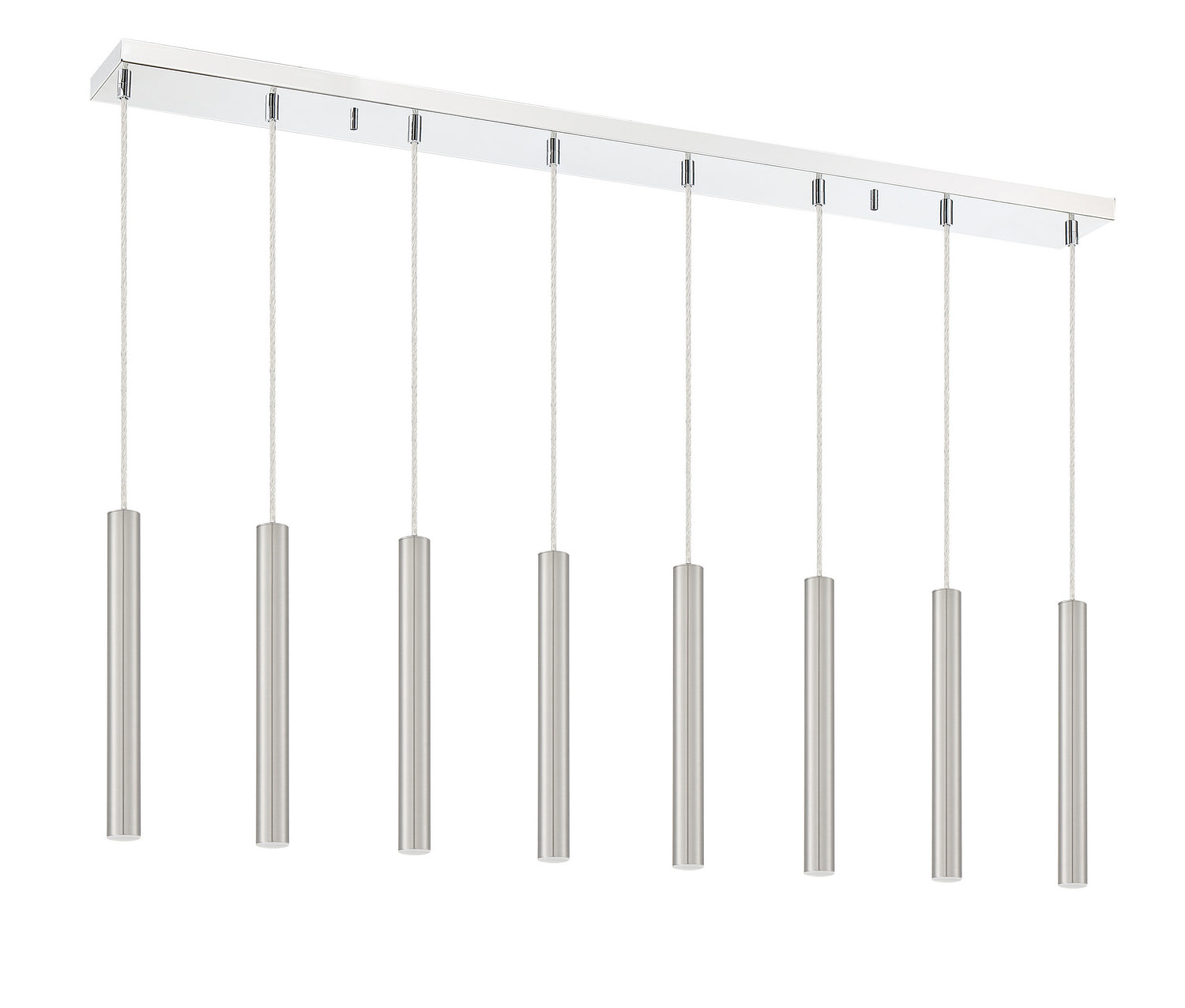 Z-Lite - 917MP12-BN-LED-8LCH - LED Linear Chandelier - Forest - Chrome