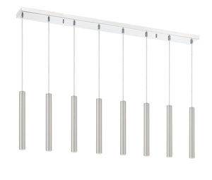 Z-Lite - 917MP12-BN-LED-8LCH - LED Linear Chandelier - Forest - Chrome