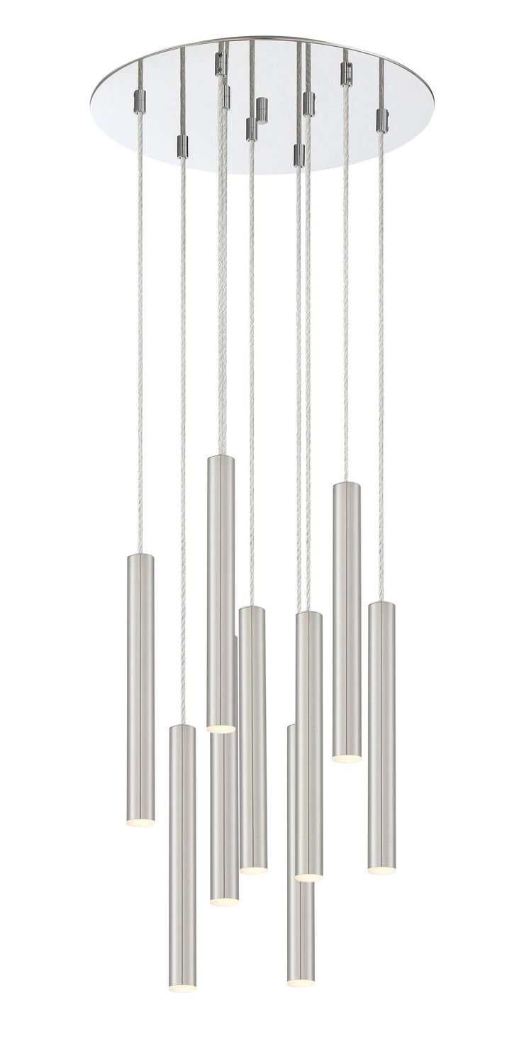 Z-Lite - 917MP12-BN-LED-9RCH - LED Chandelier - Forest - Chrome