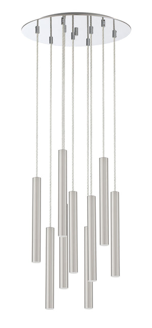 Z-Lite - 917MP12-BN-LED-9RCH - LED Chandelier - Forest - Chrome