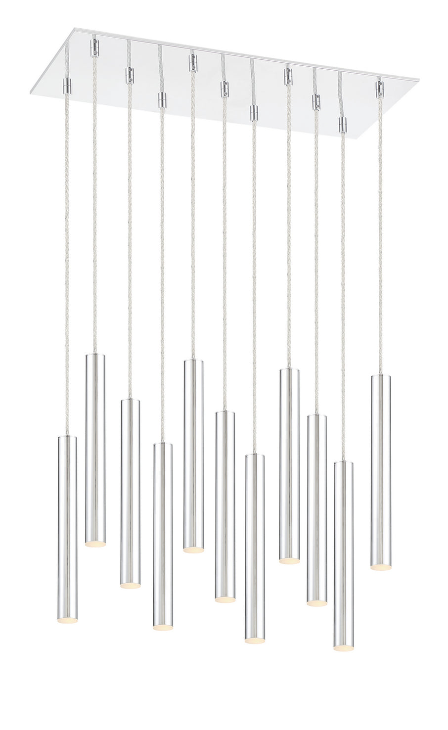 Z-Lite - 917MP12-CH-LED-11LCH - LED Chandelier - Forest - Chrome